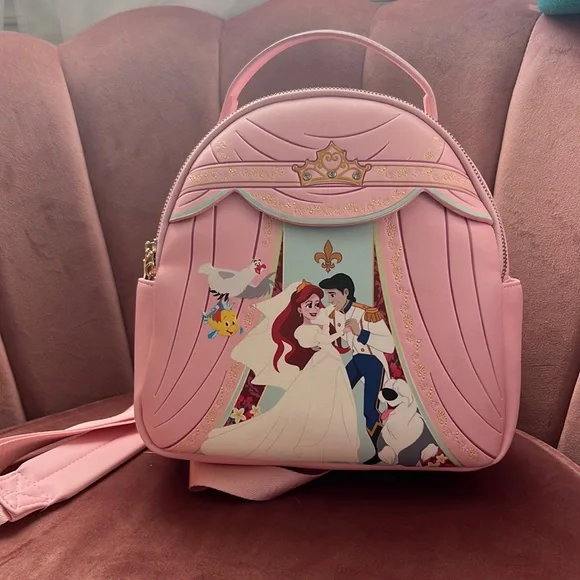 Wedding Ariel Danielle Nicole Mini Backpack ?‍♀️ Danielle Nicole Disney The Little Mermaid Wedding Mini  main image 2